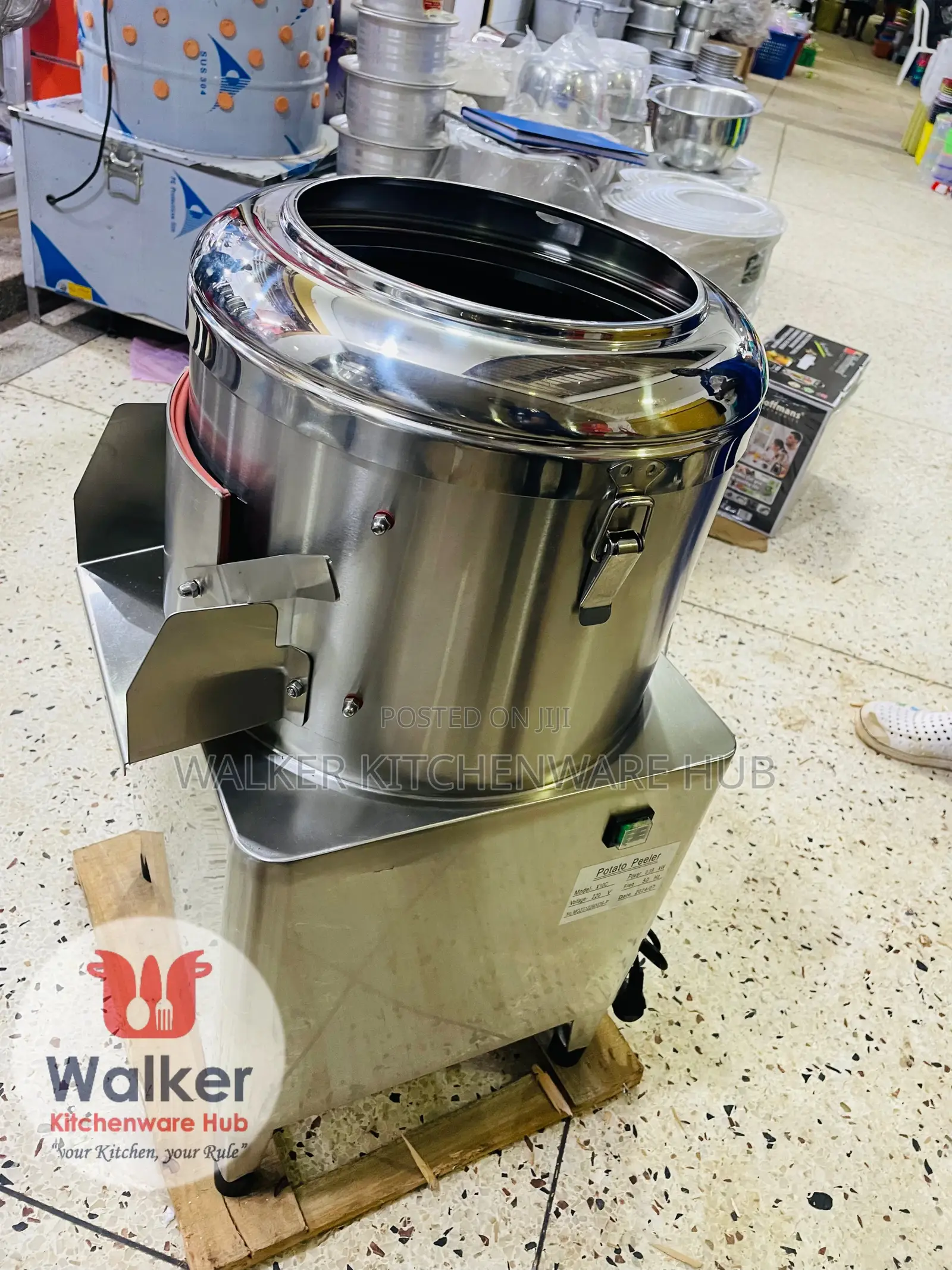 Electric Heavy Duty Commercial Potato Peeler Machine
