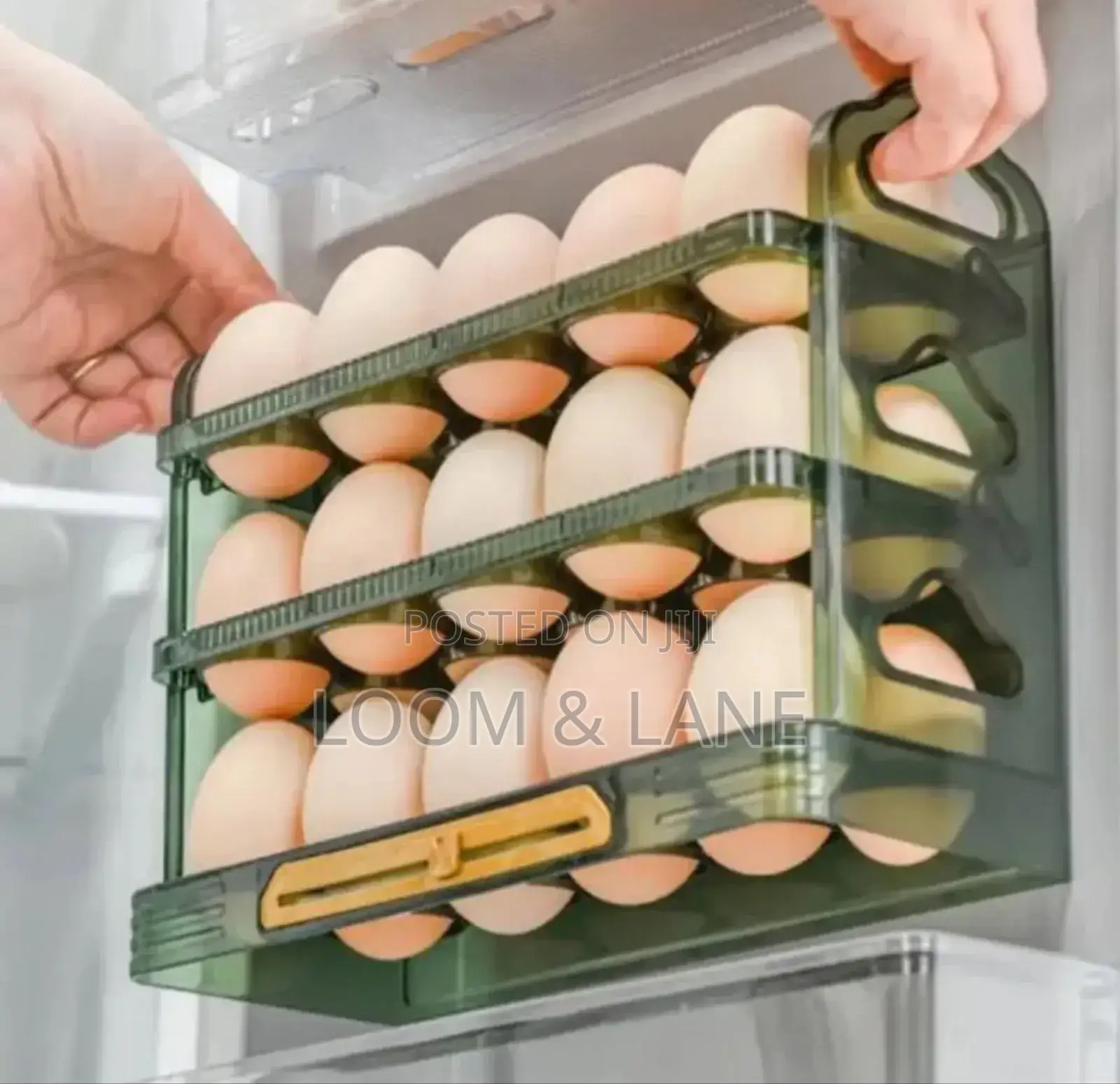 Three Layer Fridge Egg Rack/Container