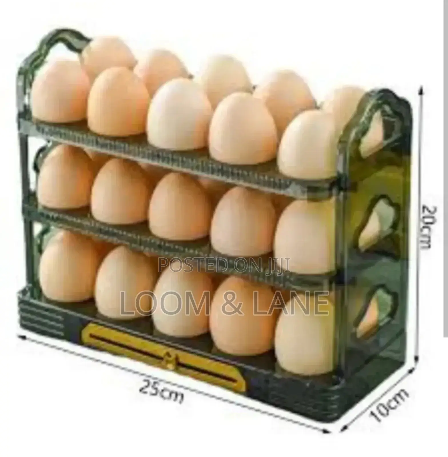 Three Layer Fridge Egg Rack/Container