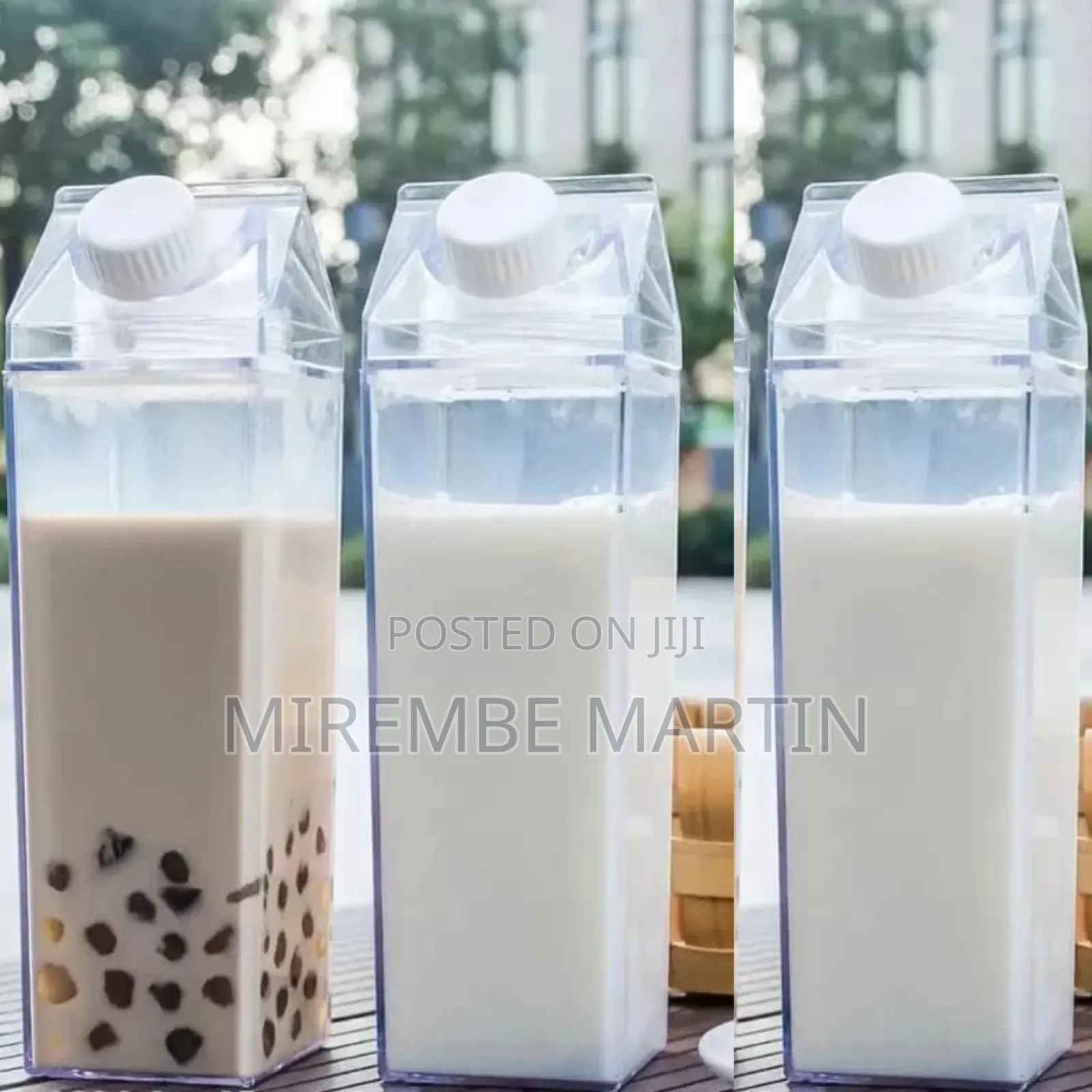 Transparent Milk Carton