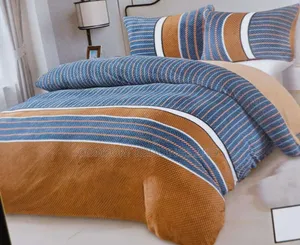 Smooth Cotton Bedcover With Two Pillowcases