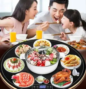 Digital Electric Warming Food Tray -Round