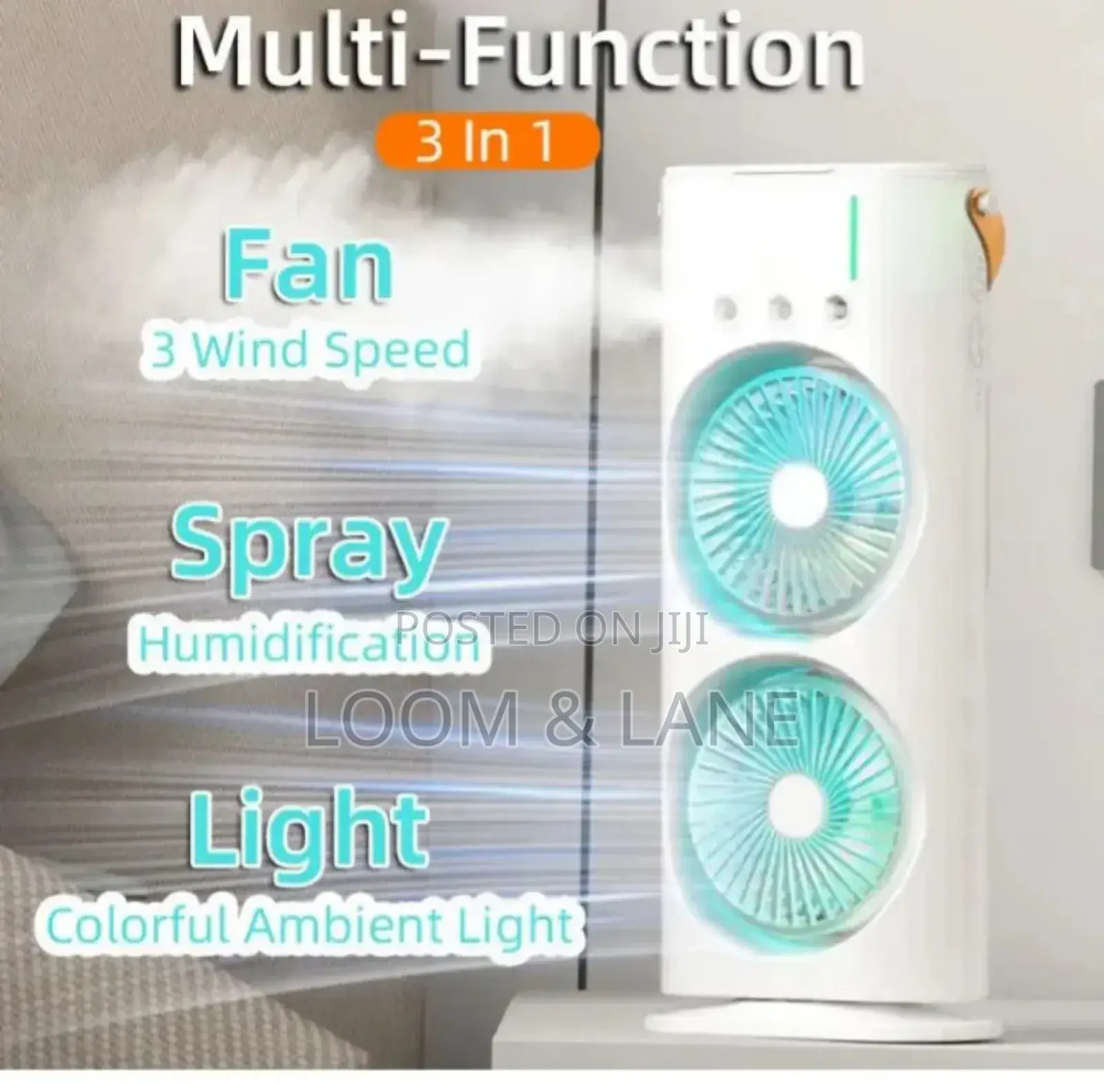Portable Double Ended Spray Fan