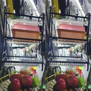 Brand Metallic Fruit Rack