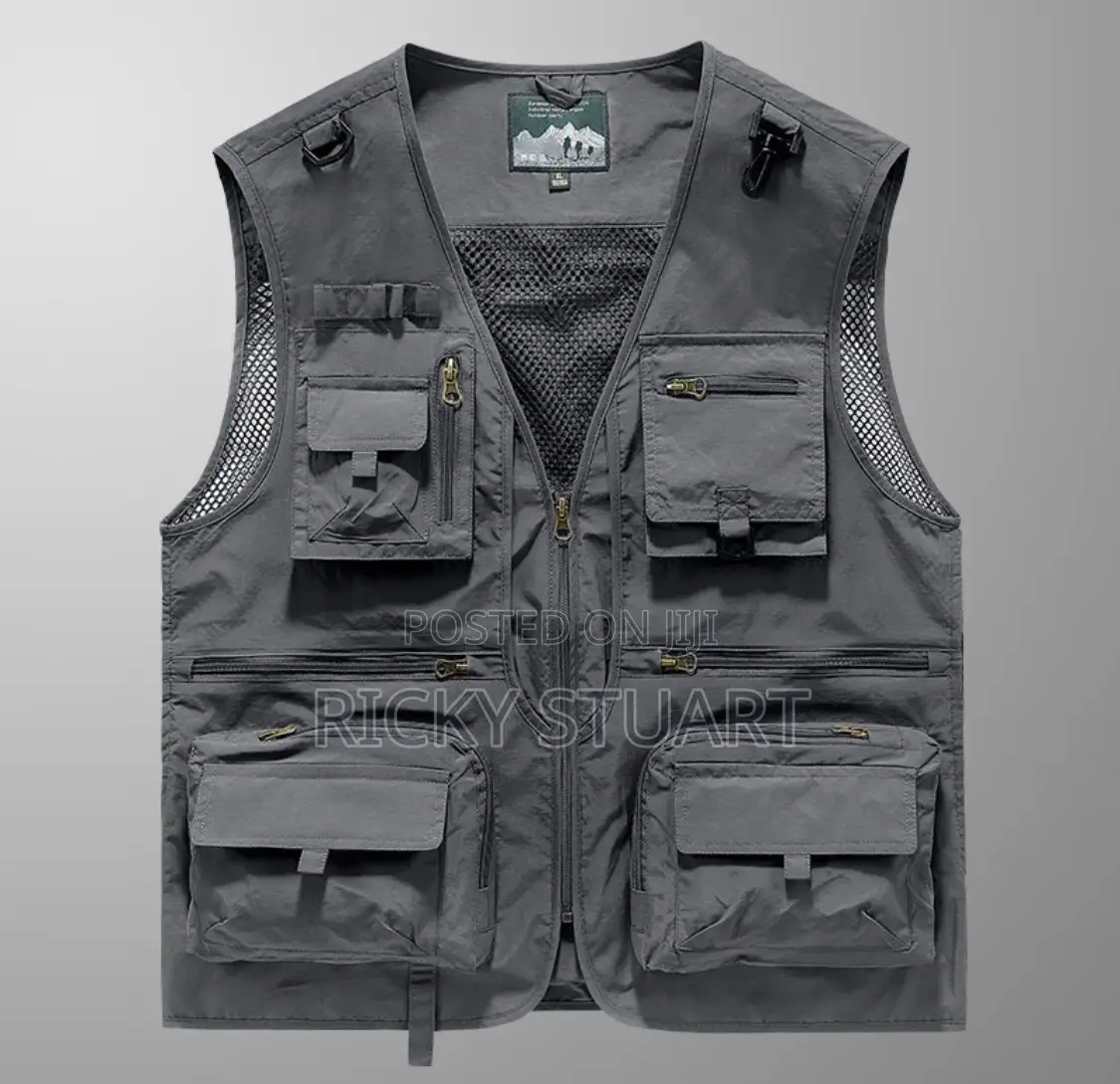 Photography Men’S Overall Multi Pocket Vests