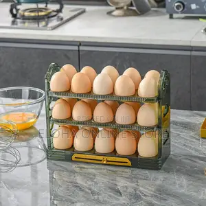 3 Levels Egg Storage Organizer for Fridge
