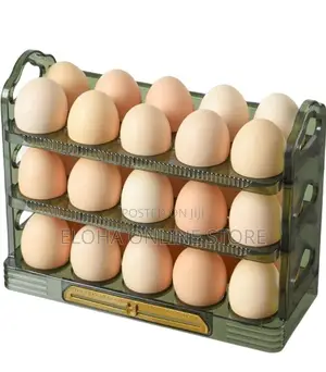3 Levels Egg Storage Organizer for Fridge