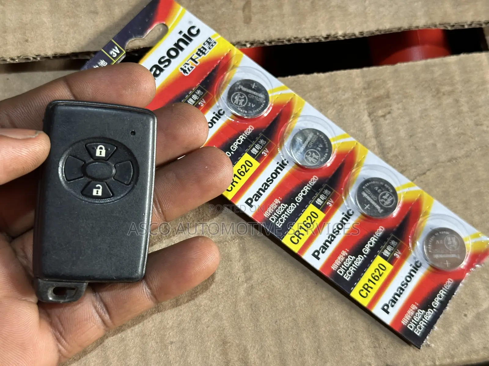 Key Cell for Toyota Fielder Smart Key
