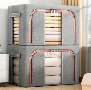 3 PCS Stackable Clothes Storage Organizer Box