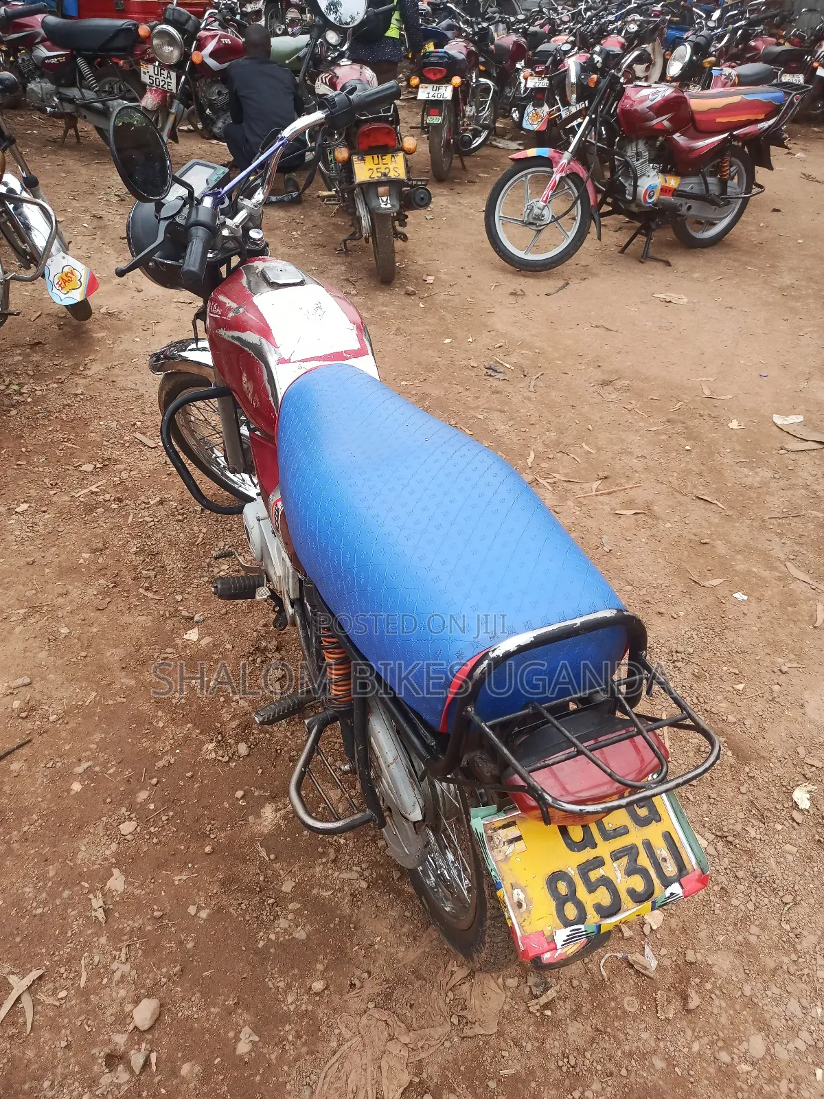 Bajaj Boxer 100 2016 Red