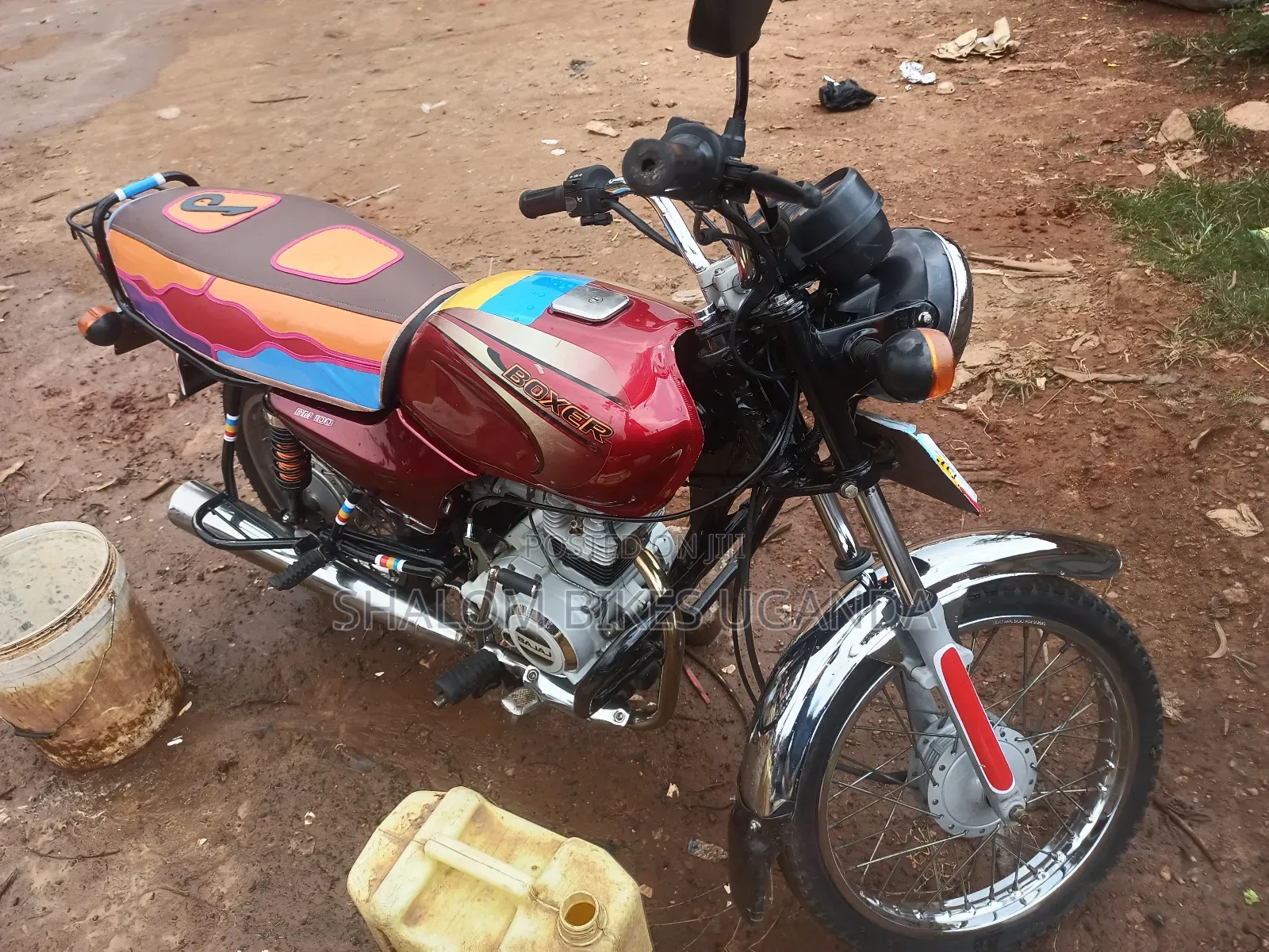 Bajaj Boxer 2023 Red