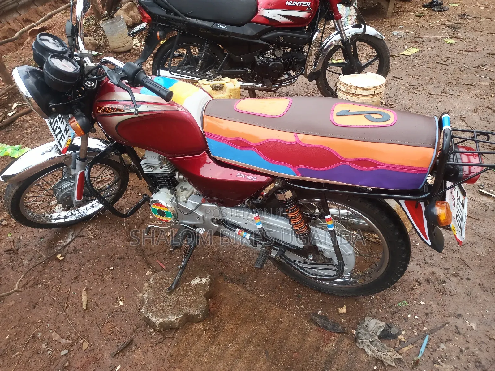 Bajaj Boxer 2023 Red