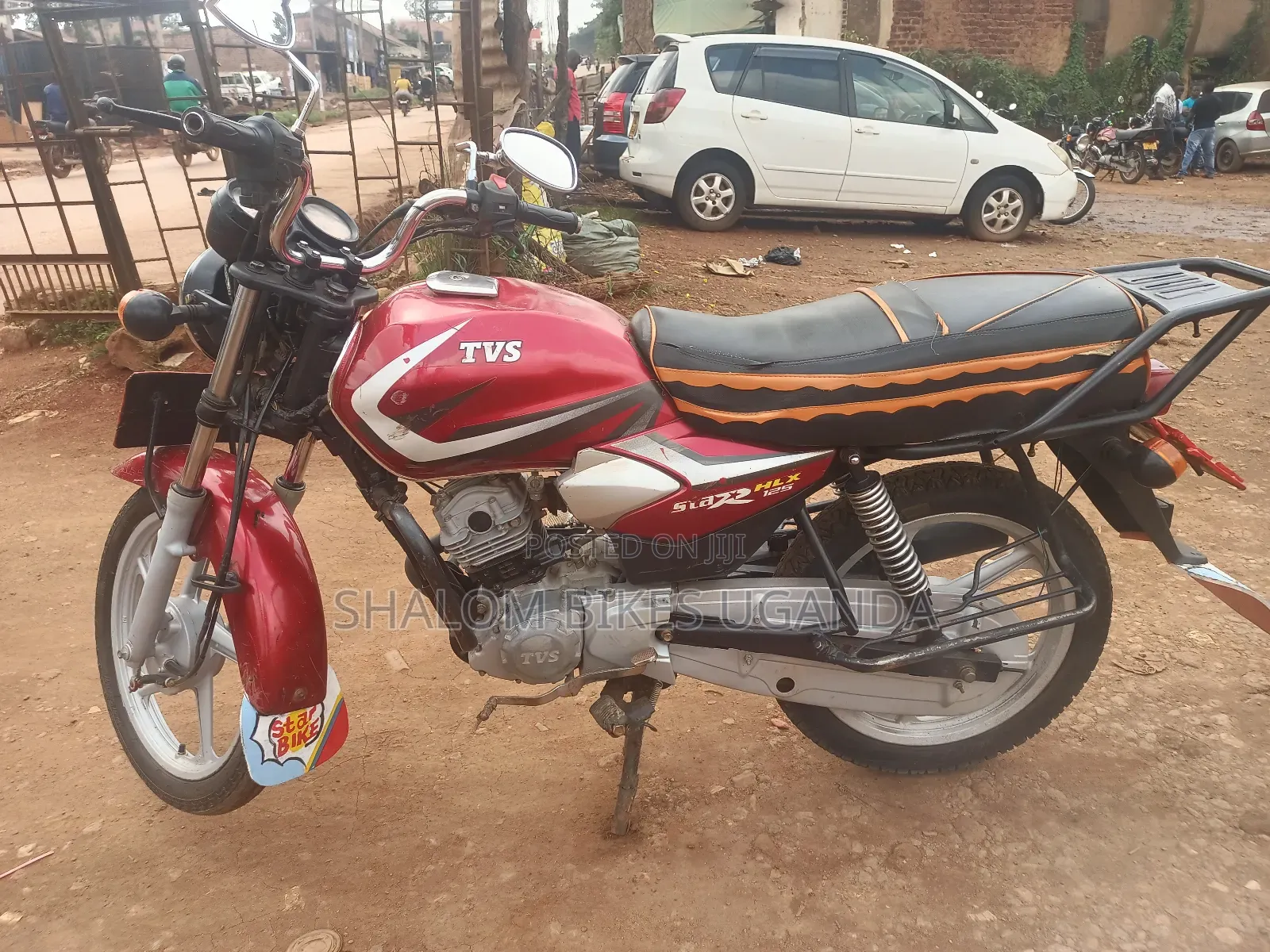 TVS HLX 125 2020 Red
