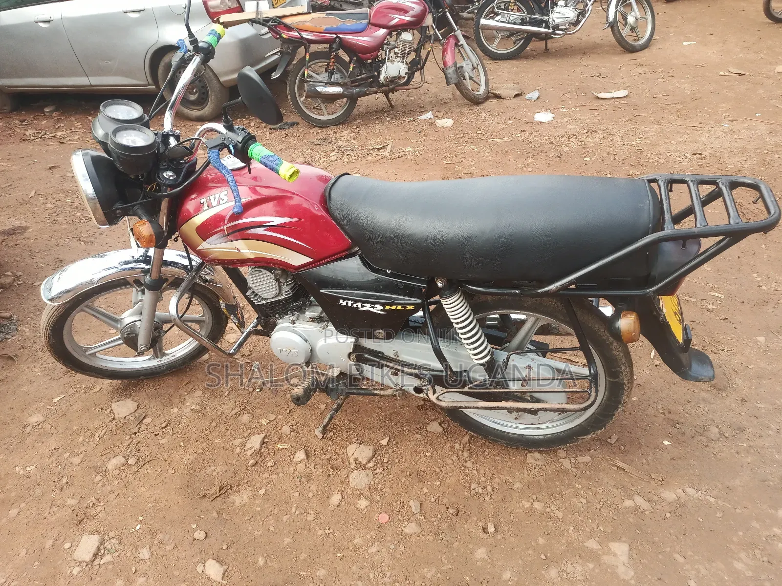 TVS XL 100 2016 Red