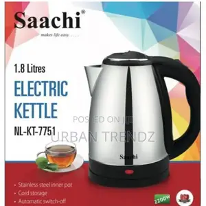 Saachi Electric Heat Kettle 1.8 Litres Thermos Cup 0.5ltrs