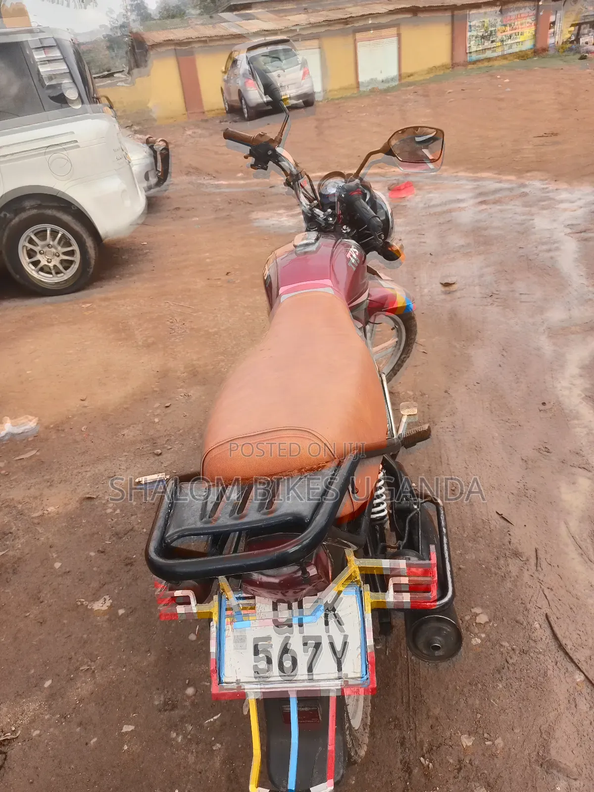 TVS HLX 125 2022 Red