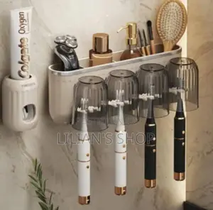Luxurious Toothbrush Toothpaste Despenser