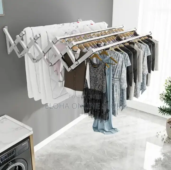 Wall Mounted Clothes Drying Rack