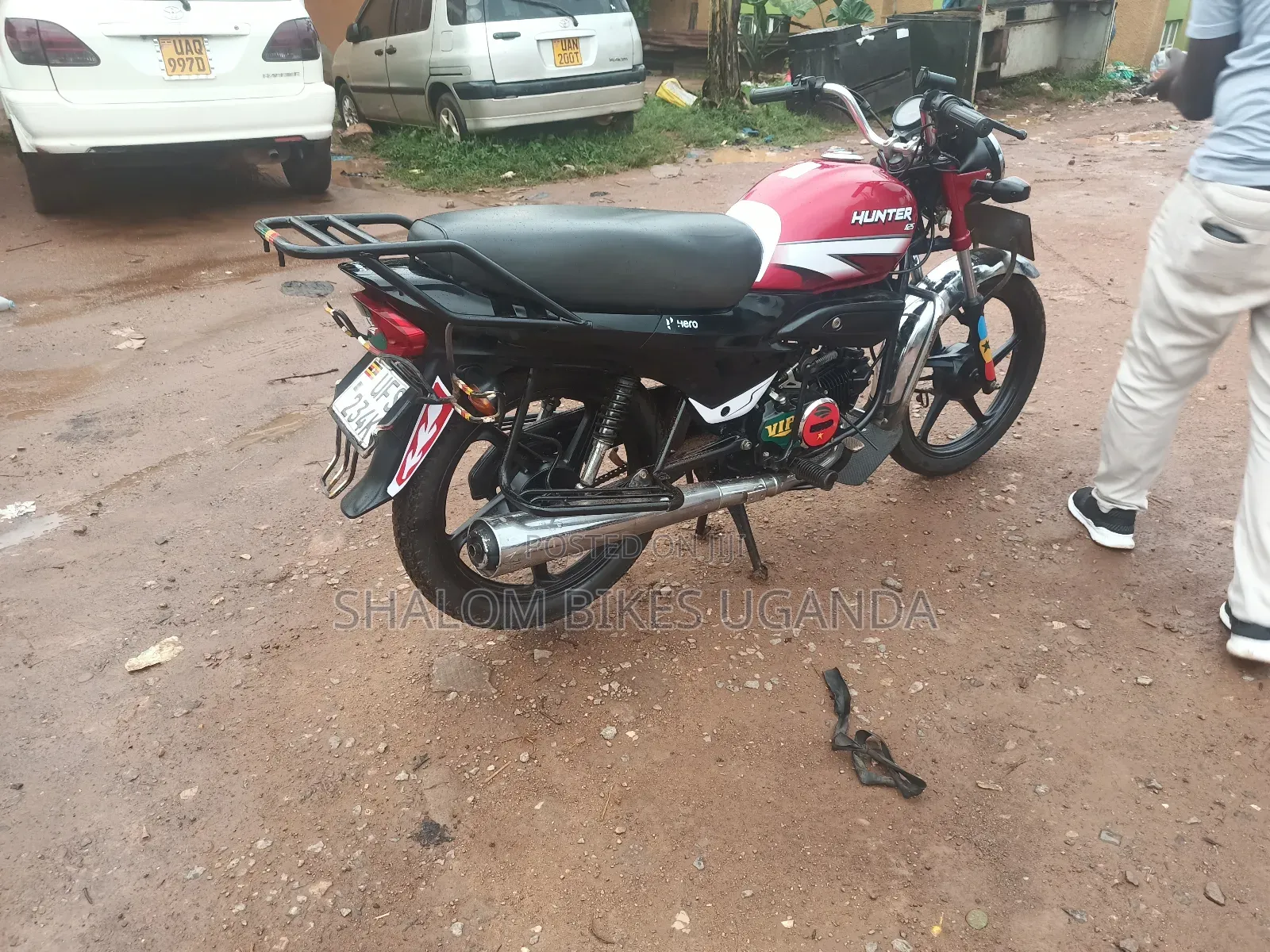 Hero Hunter 125 2022 Red