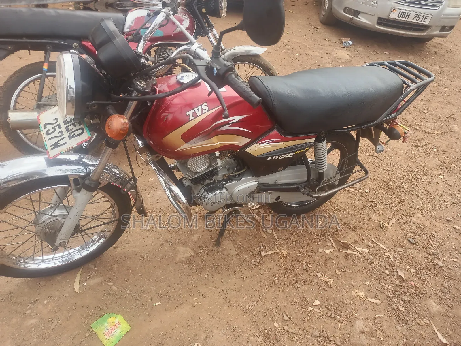 TVS XL 100 2017 Red