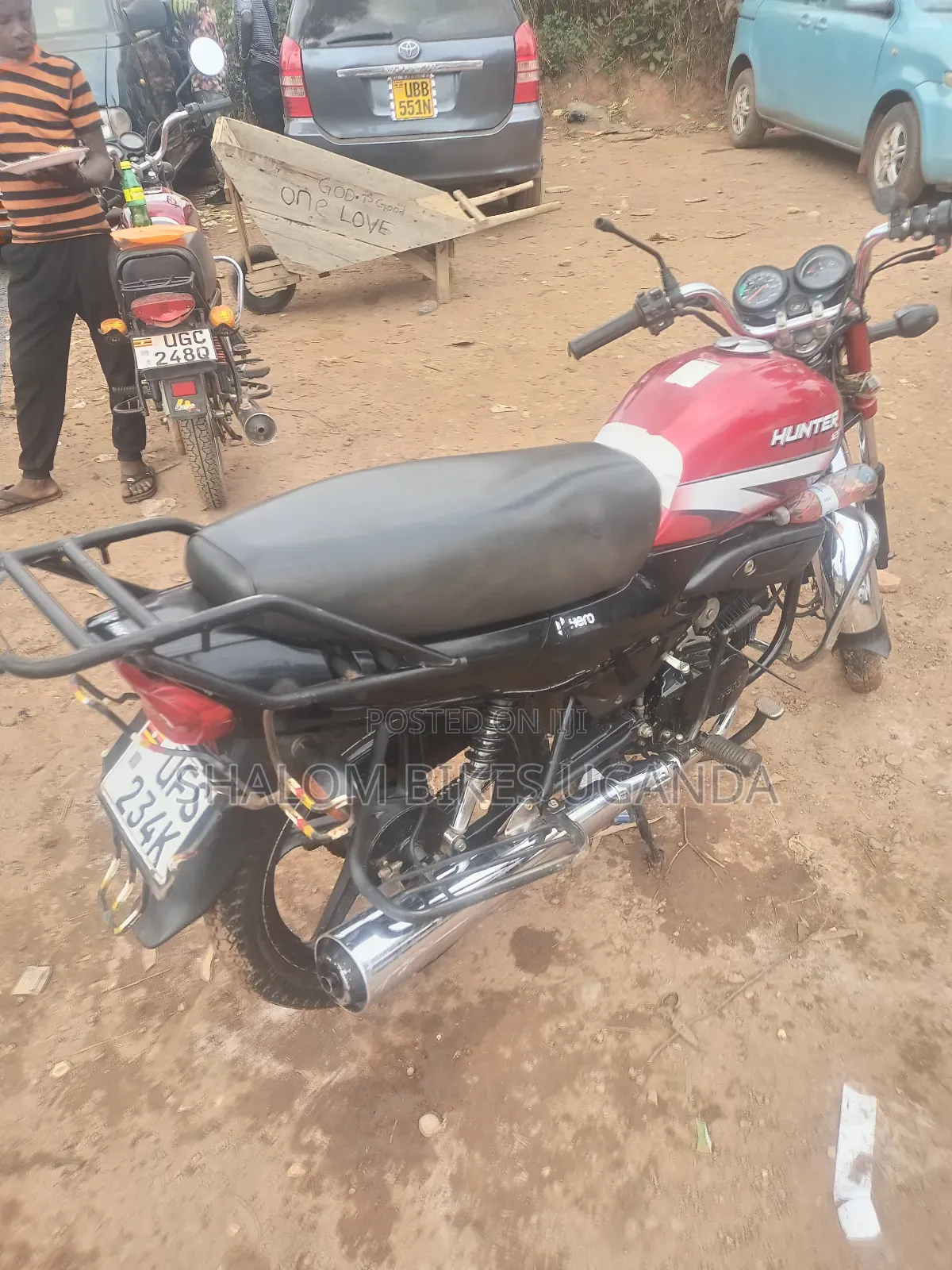 Hero Hunter 125 2022 Red