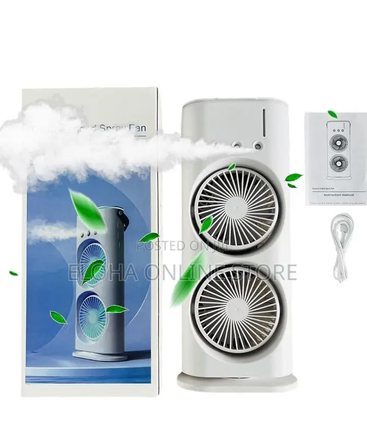 Double-Ended USB Rechargeable Portable Air Conditioner