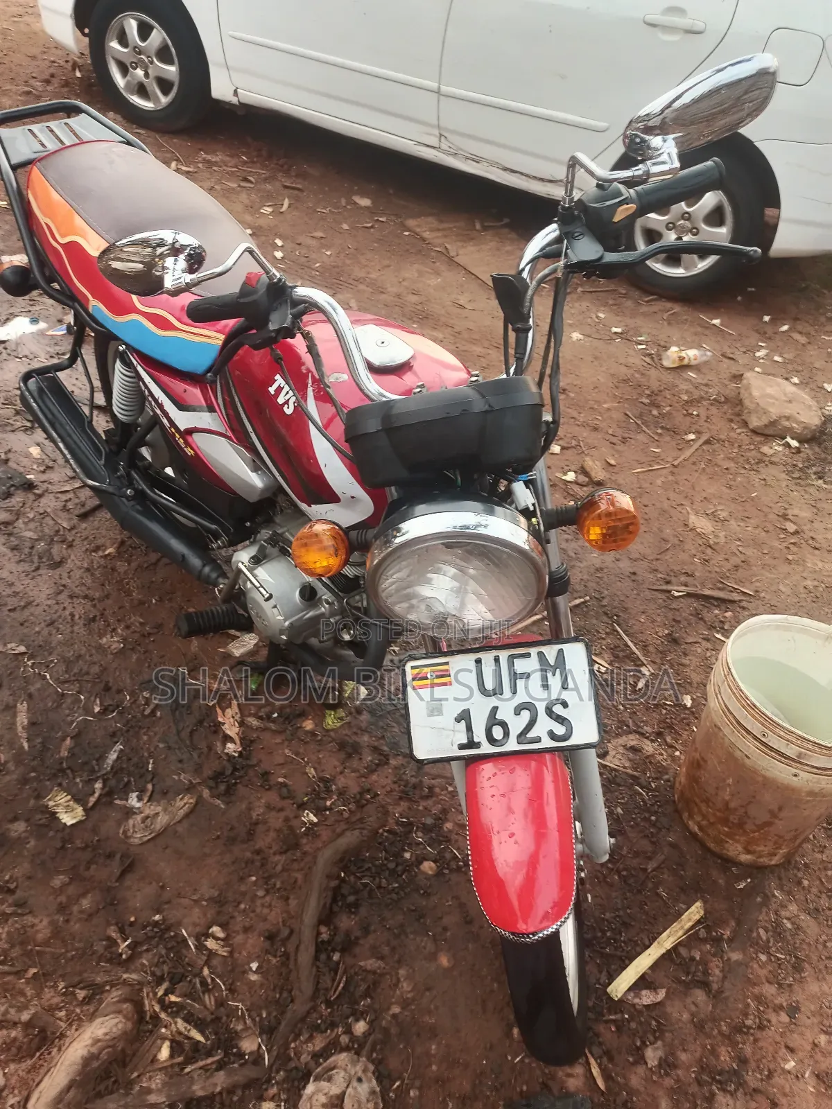 TVS HLX 125 2021 Red