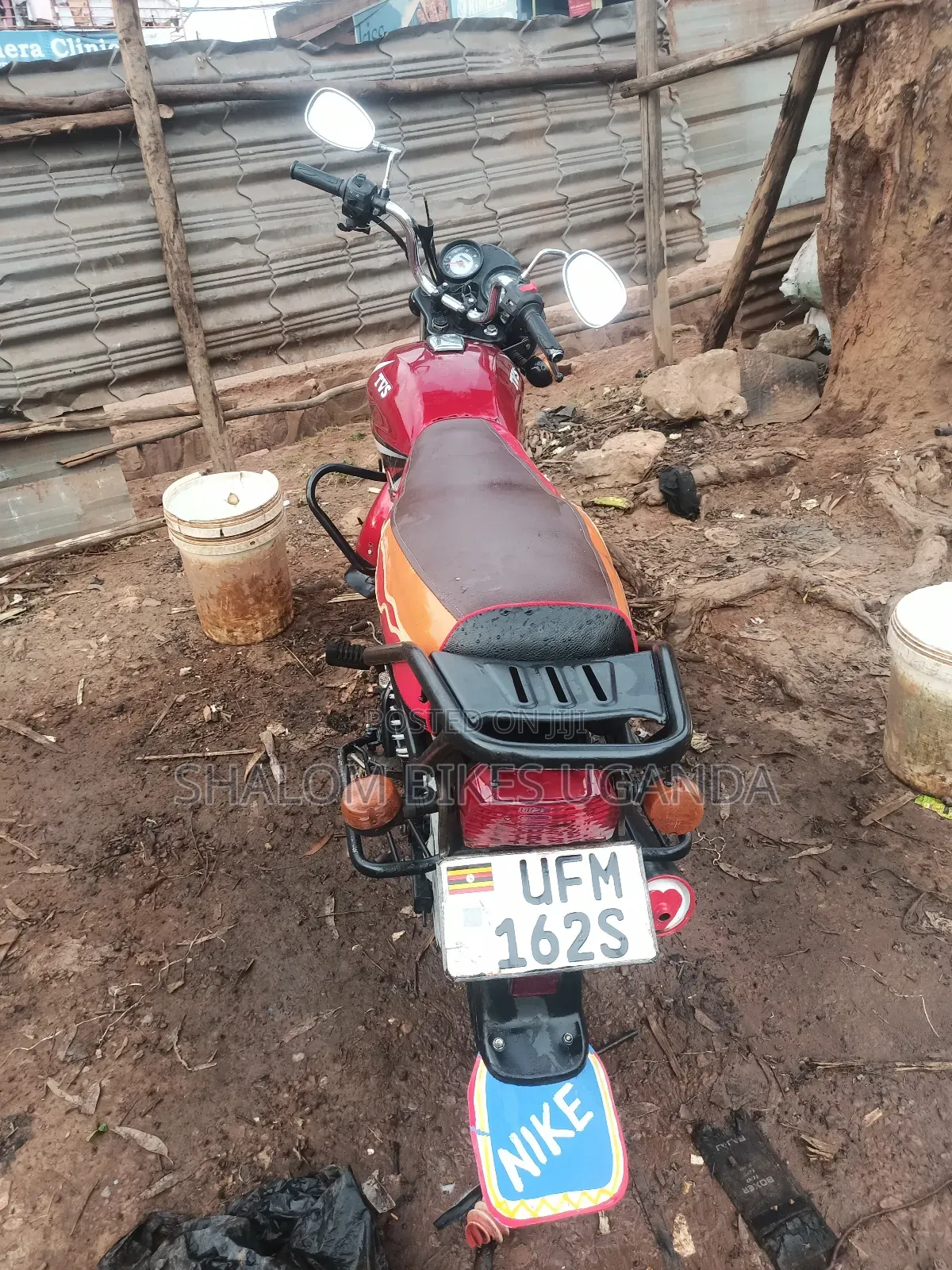 TVS HLX 125 2021 Red