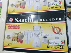 Saachi 3in1 Blender 2 Jars
