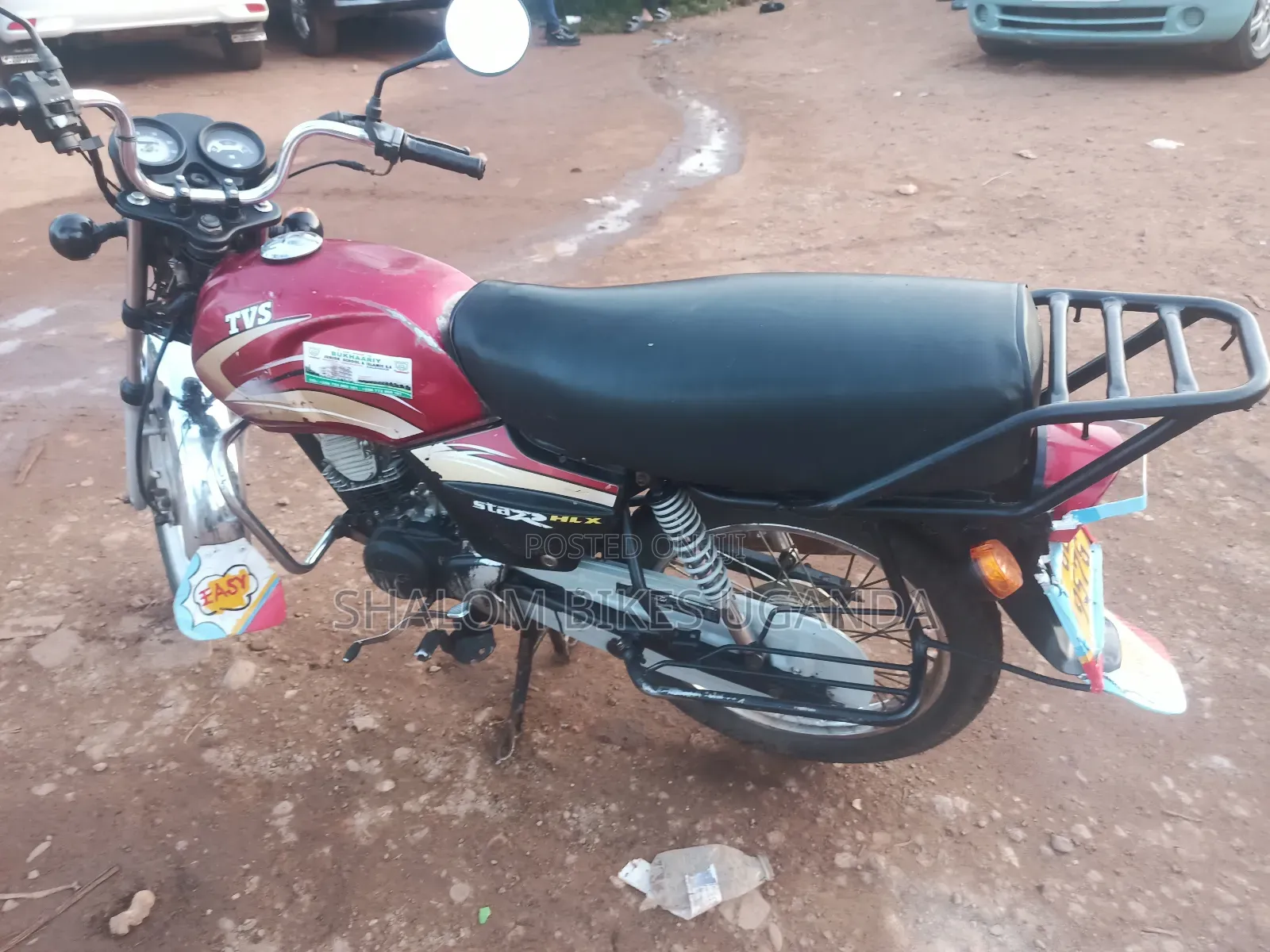 TVS XL 100 2017 Red