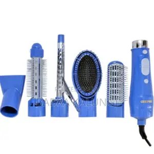 Geepas GH715 6-in-1 Hair Styler With 5 Attachments
