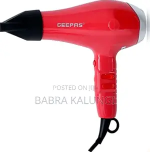 Geepas Red Hair Dryer, GH8078