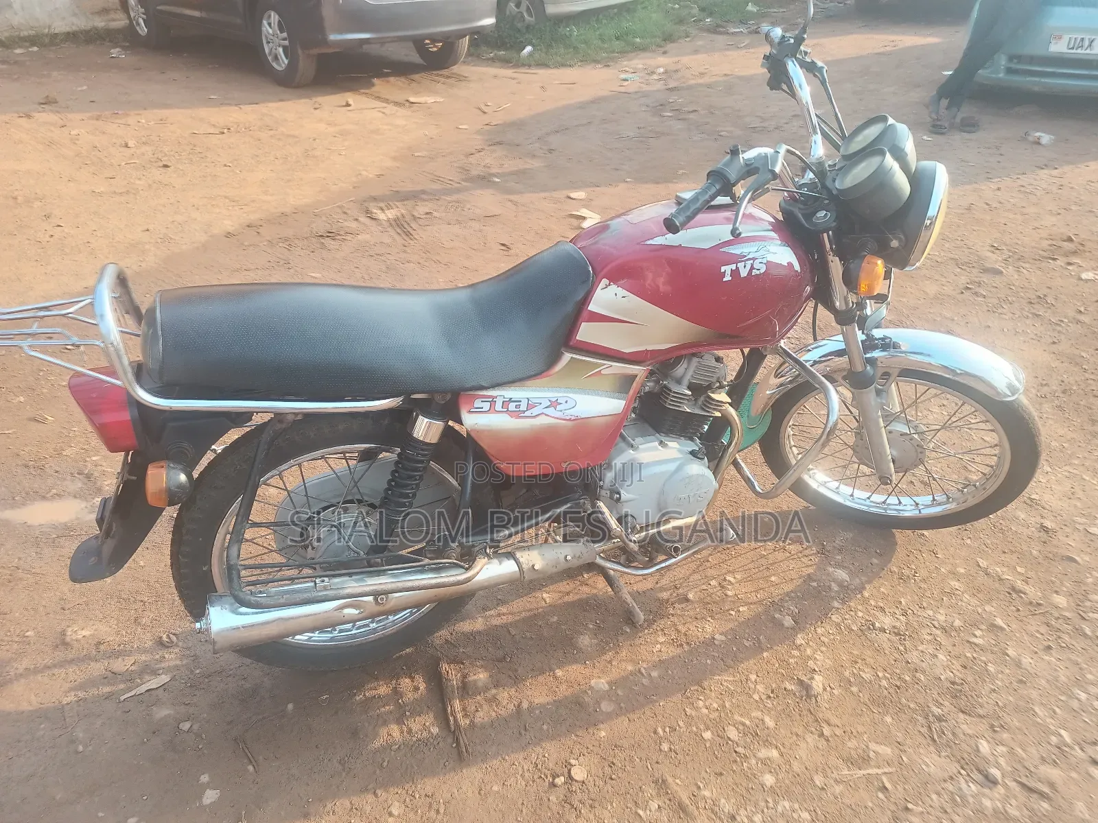 TVS XL 100 2016 Red