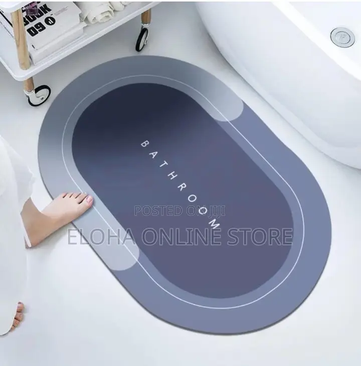 2 Pieces Super Absorbent Bath Floor Mat