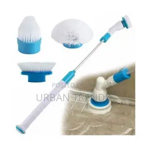 Hurricane Spray Spin Tile Scrubber Floor Mop Cleaner Brush