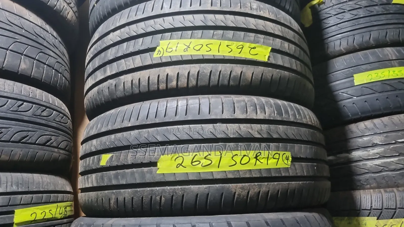 265/50r19 Bridgeston Foreign Used