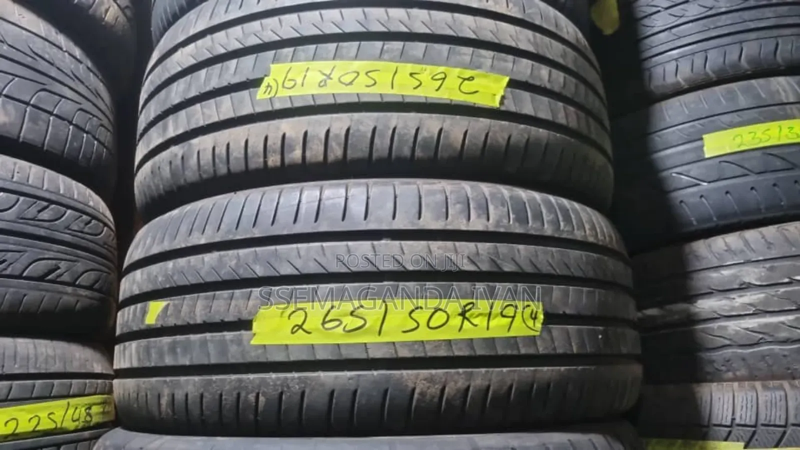 265/50r19 Bridgeston Foreign Used