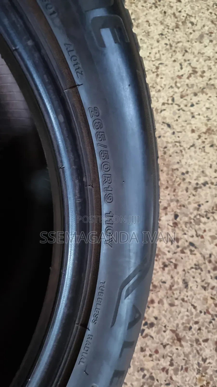 265/50r19 Bridgeston Foreign Used
