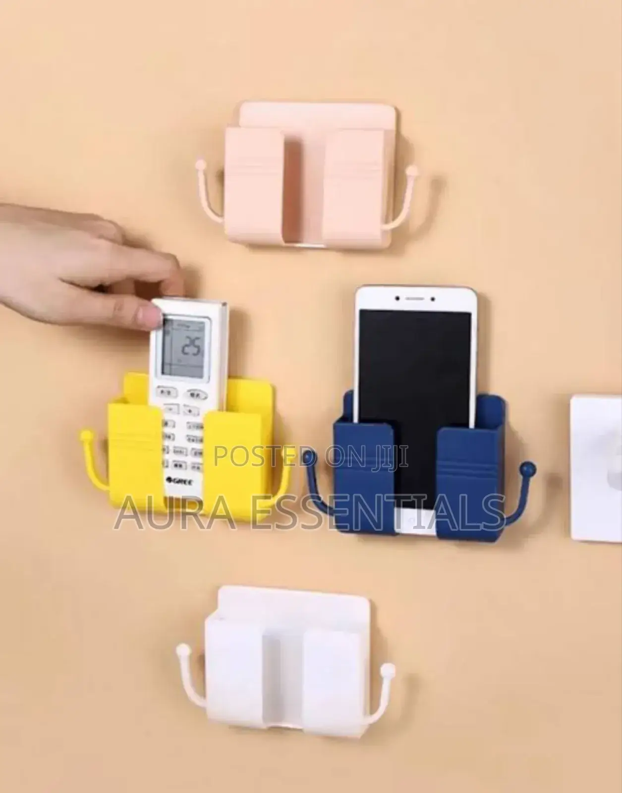 1pc Wall Mounted Phone Storage Box