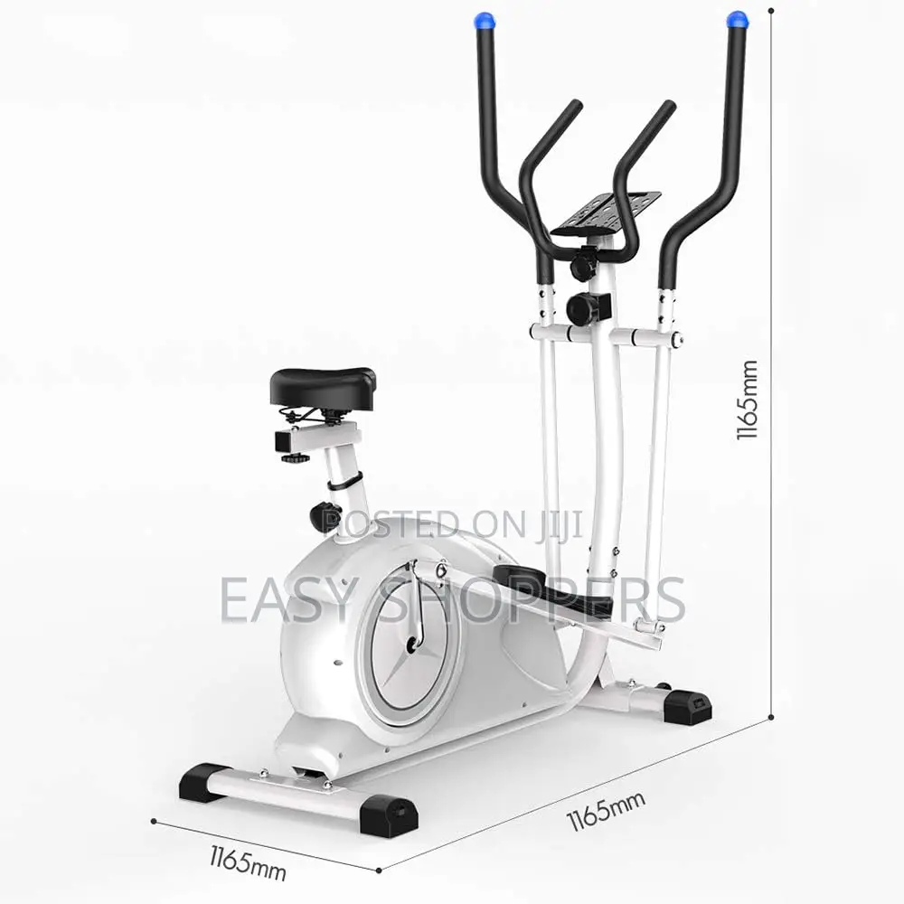 Ecliptical Machine With Seat, Cardio Fitness Workout Machine