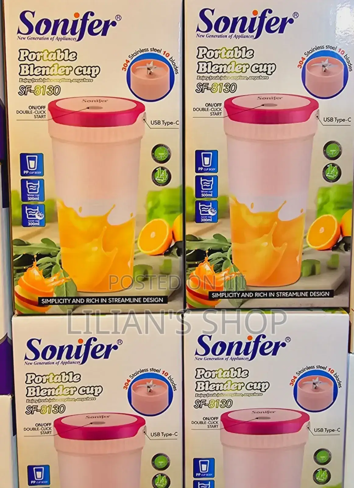 Sonifer Portable Blender Cup