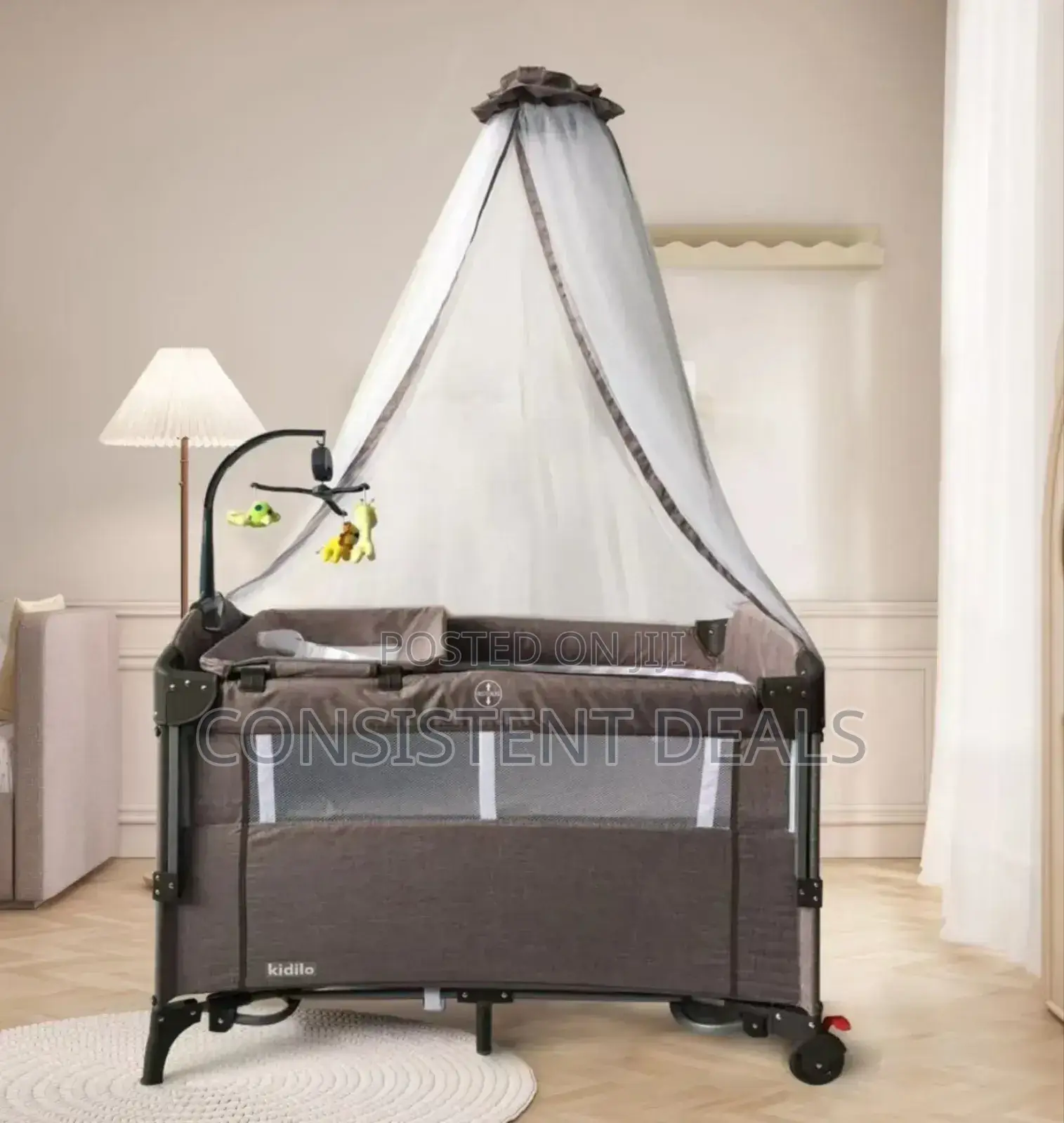 Kidilo Baby Bed With Mosquito Net