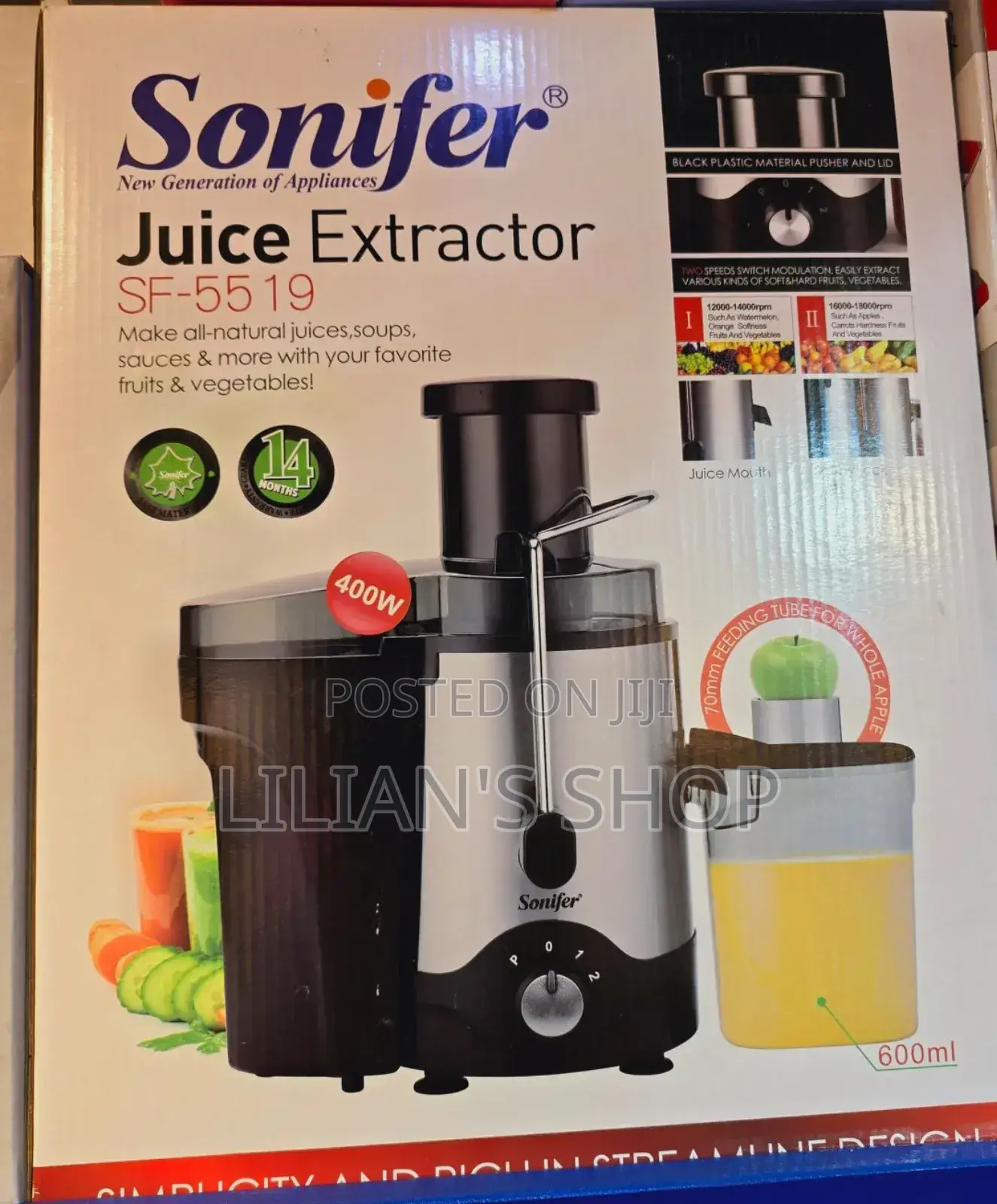 Sonifer Juice Extractor SF-1590