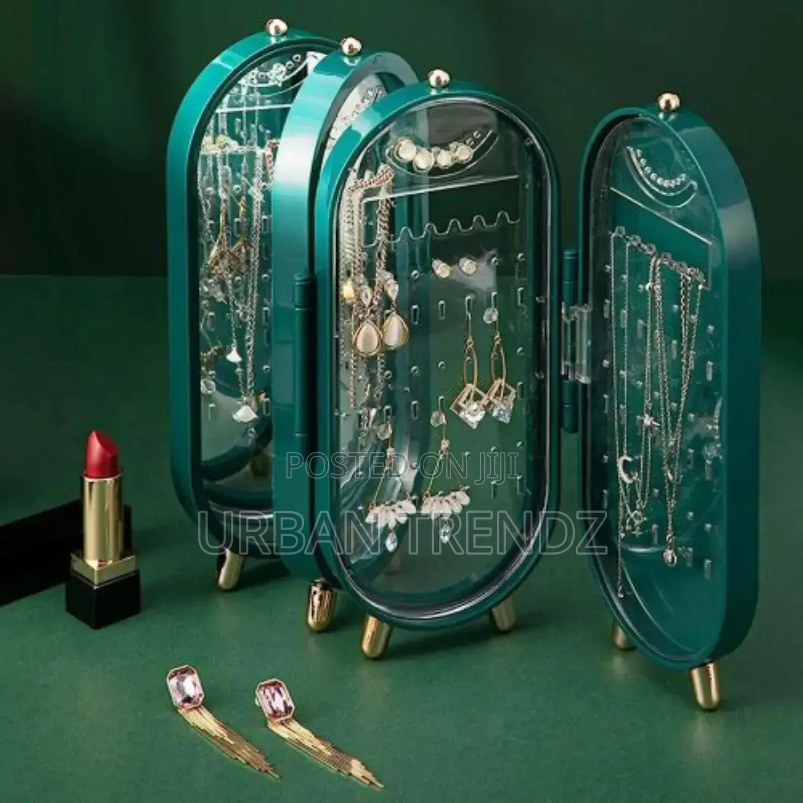 Earring Holder Stand Jewelry Storage Box
