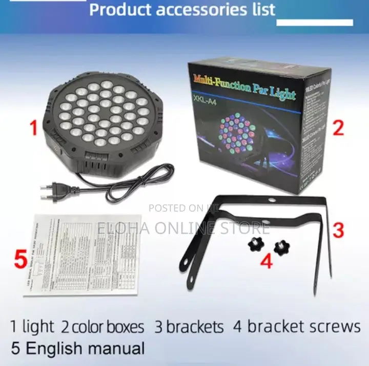 Multifunctional Par Stage Light