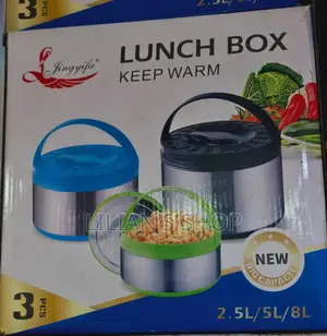 2.5l/5l/8l Stainless Steel Keep Warm Lunch Box