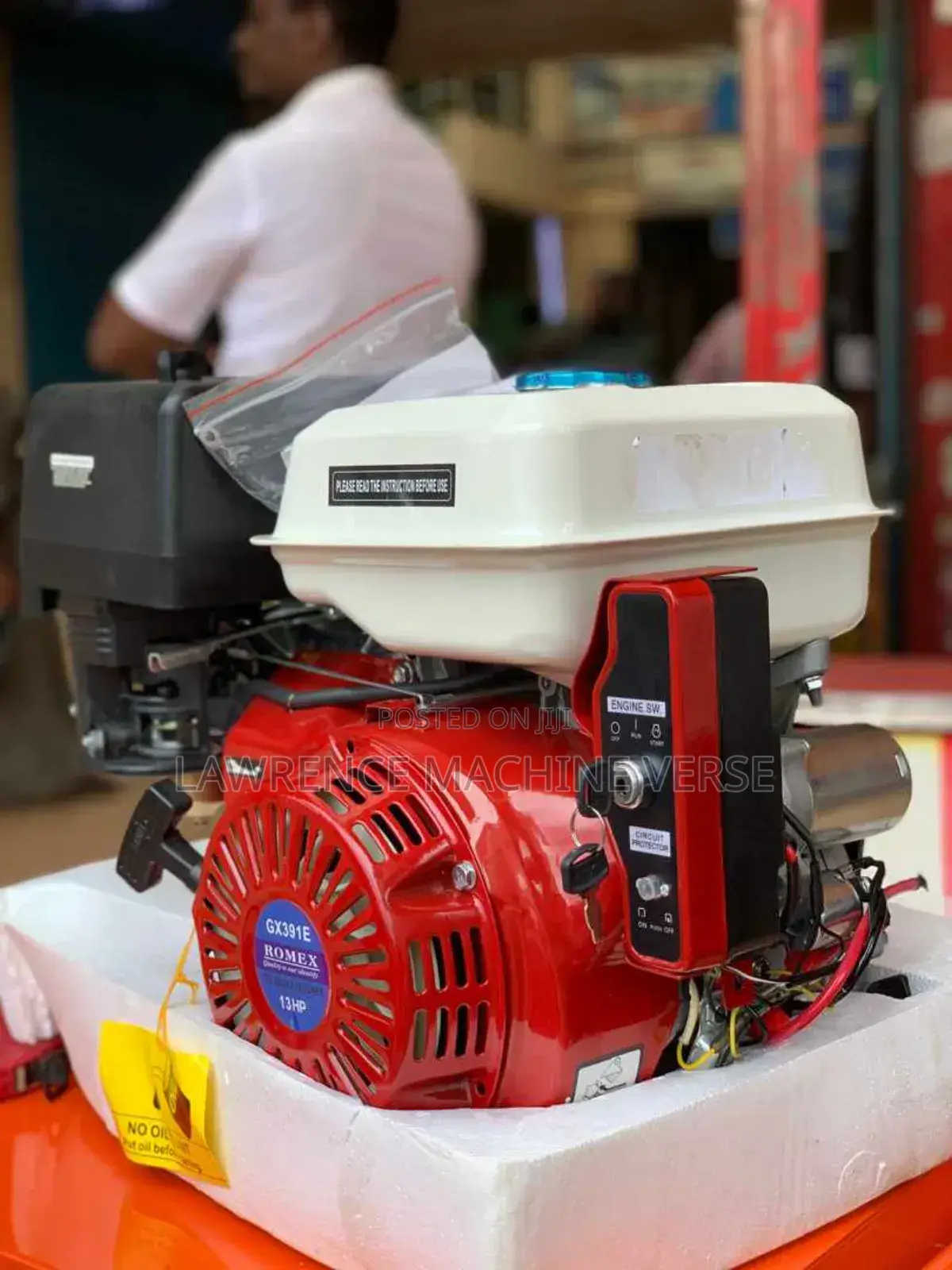 Key Start Gasoline Engine