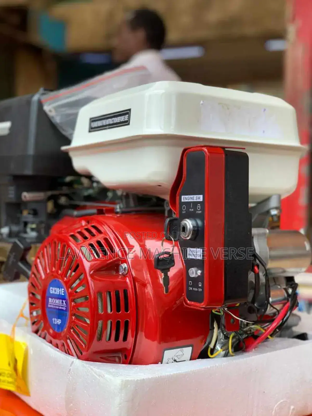 Key Start Gasoline Engine