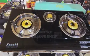 Saachi 3 Burner Glass Gas Stove