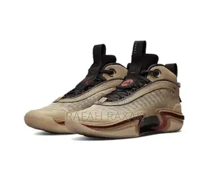 Original Brown Nike Air Jordan 36 Basketball Sneakers